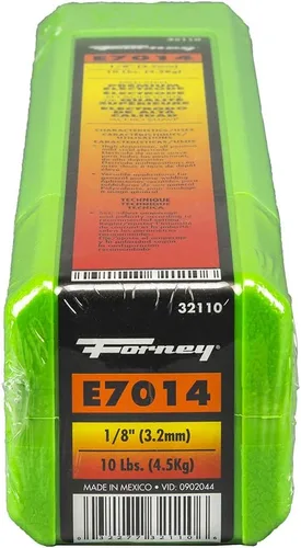 Vista 4 de Forney 32110 E7014 Varilla de soldadura, 1/8 pulgadas, 10 libras