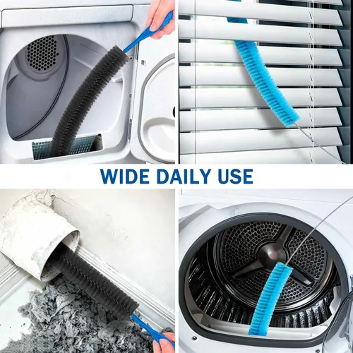 Vista 6 de Kit limpiador de ventilación de secadora de 4 piezas Herramienta