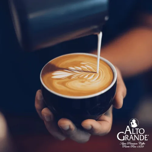 Vista 2 de Alto Grande Caracolillo Cápsulas de café, 100% arábica de Puerto Rico, 18 unidades, intensidad 8, cápsulas de espresso de una sola porción