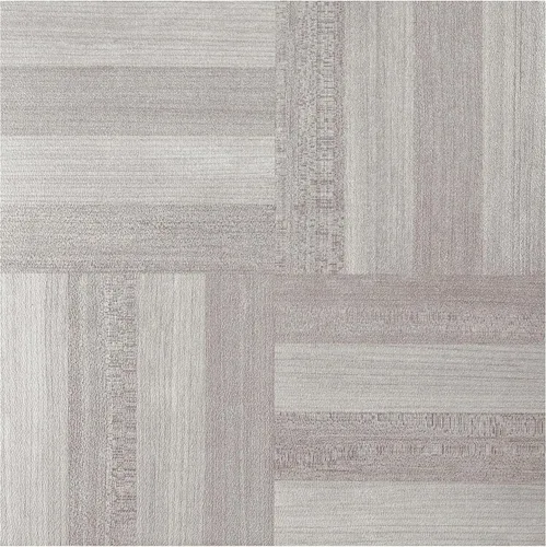 Vista 4 de Tivoli - Azulejos de vinilo autoadhesivos, 45 azulejos de 12 x 12 pulgadas, parquet de roble mediano Three Finger - Suelo de bricolaje para despegar