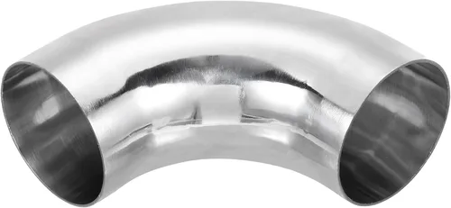 Vista 15 de PATIKIL Codo de 90 grados con curvatura de mandril, codo de escape de 1 pulgada OD de acero, conector de tubería de escape 304 de acero inoxidable
