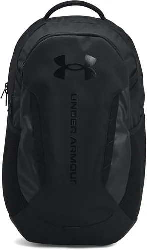 Vista 24 de Under Armour Mochila Hustle 6.0 unisex para adultos (002) Negro / Negro / Blanco