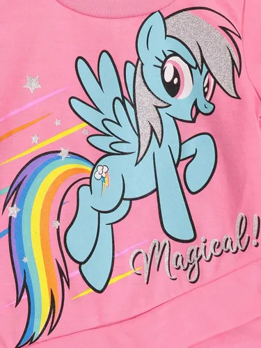 Vista 5 de My Little Pony Conjunto de camiseta y leggings para niñas