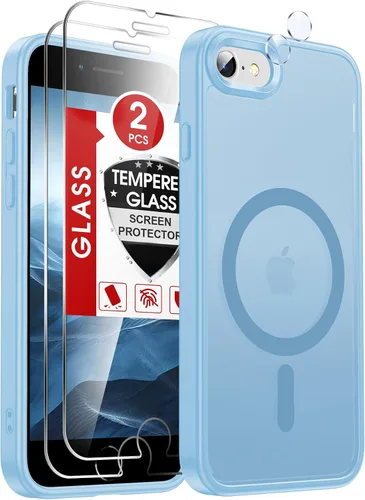 Vista 28 de LeYi Funda para iPhone XR: con protector de pantalla X2 + 2 funda para cámara [compatible con MagSafe] Funda protectora magnética i iphoneXR