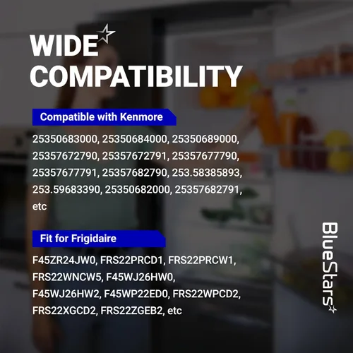 Vista 8 de BlueStars 218169802 Reemplazo del calentador de descongelación para refrigerador, compatible con refrigeradores Frigidaire & Kenmore, sustituye a