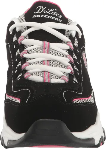 Vista 2 de Skechers D'Lites-Life Saver - Tenis de espuma viscoelástica con cordones para mujer