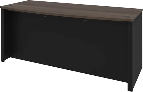 Vista 4 de Bestar Connexion - Escritorio ejecutivo, 72 W, Antigua y negro