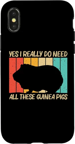 Vista 4 de iPhone 15 Cool Guinea Pig Design For Men Women Cavy Pet Rodent Lovers Case