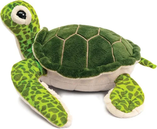 Vista 7 de TigerHart Turquesa La Tortuga Mar Verde - Peluche de 10 pulgadas