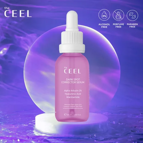 Vista 6 de The Ceel Suero corrector de manchas oscuras con glutatión y niacinamida – Suero facial iluminador para tono de piel desigual, hiperpigmentación