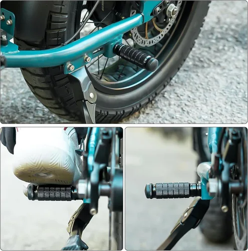 Vista 4 de Super 73 S-2 / RX/ZX - Estriberas traseras atornilladas en Easy MOD