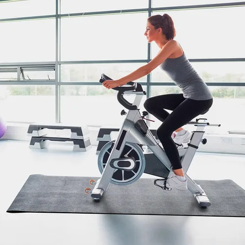 Vista 5 de CAP Barbell Alfombrilla prémium para bicicleta giratoria