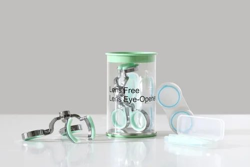 Vista 7 de Korea Lens Eye OPener-Contact Lens Ayudas para lentes de contacto que incluso los principiantes pueden usar fácil y convenientemente, incluye
