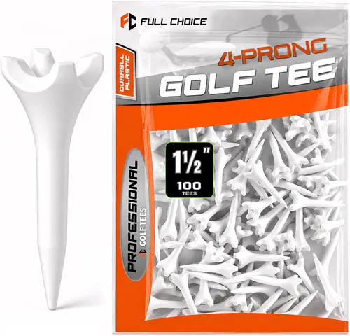 Vista 10 de Camisetas de golf de plástico duradero, paquete de 100/50 (1-1/2 pulgadas, 2-3/4 pulgadas y 3-1/4 pulgadas), diseñadas para reducir la fricción