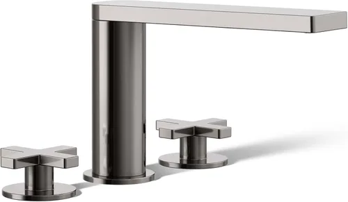 Vista 12 de Kohler 73081-3-CP Composed® Grifo de baño para montaje en cubierta con asas cruzadas, cromo pulido