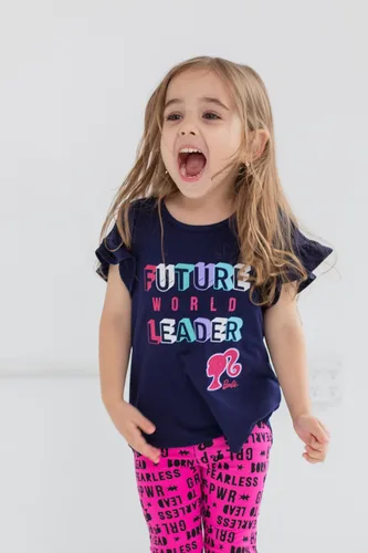 Vista 2 de Barbie Paquete de 2 leggings para niños pequeños y grandes