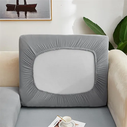 Vista 16 de Fundas de cojín elásticas para cojines de sofá, fundas de asiento de caravana, protector de sofá de dos asientos, de elastano, protector de muebles