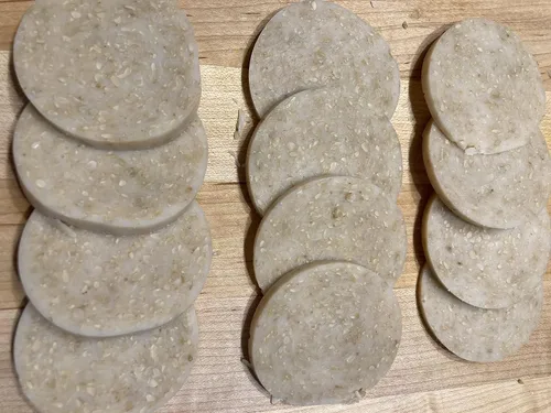 Vista 2 de Fresh Organic Mochi - Pastel de arroz adhesivo de grano entero orgánico, liso, certificado orgánico, fabricado en Vermont, 12 onzas, caja de 10