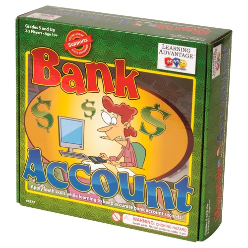Vista 3 de Learning ADVANTAGE -4377 Juego de dinero de cuenta bancaria