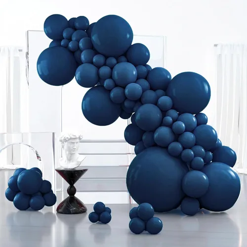 Vista 120 de PartyWoo - Globos de color albaricoque retro, 120 unidades de 5 pulgadas, de látex, para arco de globos, decoración de fiesta y de cumpleaños