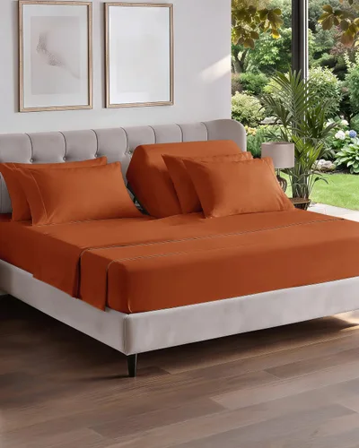 Vista 68 de Juego de sábanas Twin de 4 piezas - Cómodo, transpirable y refrescante - Juego de ropa de cama de lujo de hotel ultrasuave con bolsillos profundos