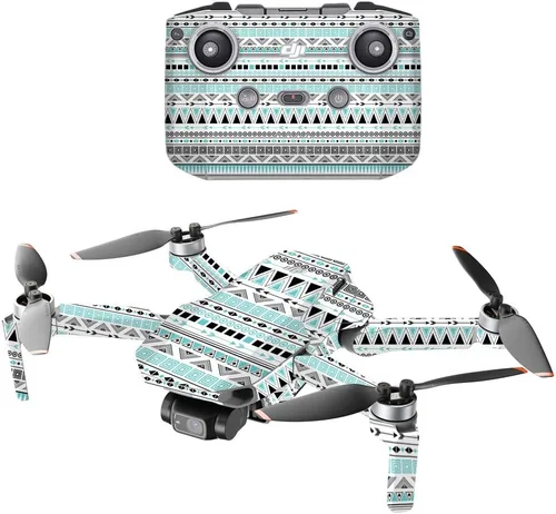 Vista 16 de MightySkins - Compatible con DJI Mini 2 Dron portátil - Morado antiguo Funda protectora de vinilo duradera y única Fácil de aplicar, quitar