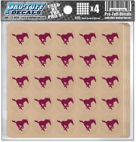 Vista 10 de Mustang - Calcomanías de vinilo grueso de 1-1/8 pulgadas de diámetro (100 calcomanías), caballo, ponis, sementales, sementales, broncos, flequillo