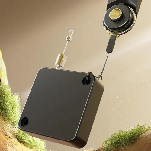 Vista 3 de Correa ajustable para loro para ejercicio seguro y controlado para pájaros con mecanismo de mosca automática
