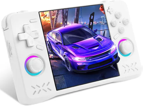 Vista 10 de Consola de juego portátil XF40H mejorada, consola de juegos retro con juegos clásicos precargados y múltiples emuladores, pantalla IPS HD 4K de 4.0