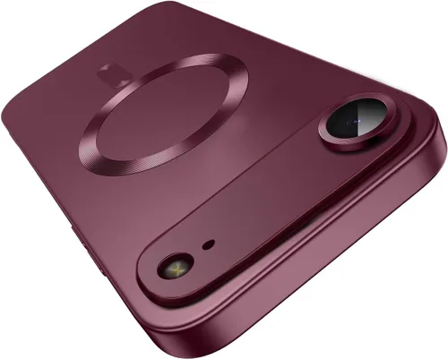 Vista 9 de Funda magnética para iPhone 13 Pro MagSafe con protector de lente de cámara, protección completa, delgada, suave, a prueba de golpes, antiarañazos