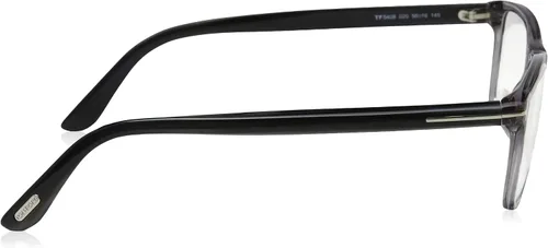 Vista 3 de TOM FORD TF 5408 - Gafas rectangulares (2.205 in), color gris