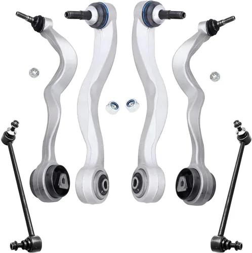 Vista 163 de Detroit Axle - Kit de extremo delantero para Chrysler 300 Dodge Charger 2011-2023 Challenger, 2 Lower Rearward Control Arms 2 Outer Tie Rods 2