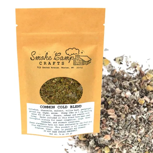Vista 2 de Smoke Camp Crafts Mezcla de té de hierbas - Mezcla bronquial, 3/4 oz (21 g)