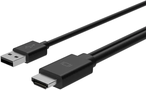 Vista 3 de Belkin Adaptador AV digital multipuerto a HDMI – HDMI/Mini DisplayPort/USB/VGA para dispositivo de audio/vídeo, proyector, monitor, portátil – 7.87