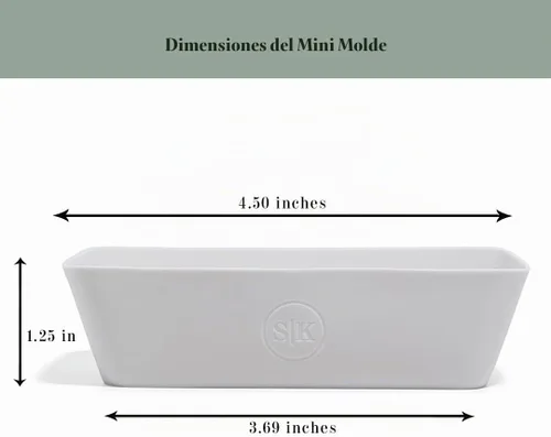 Vista 7 de The Silicone Kitchen - Moldes de silicona individuales para pan mini - Reutilizables, no tóxicos, libres de BPA, aptos para lavavajillas, accesorios