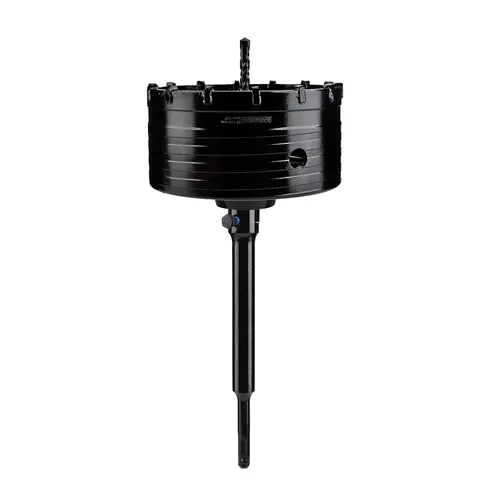 Vista 34 de Mollom Sierra perforadora para hormigón SDS Plus de 8.661 in, cortador de agujeros de alta resistencia con broca de posición central de 4.331 in