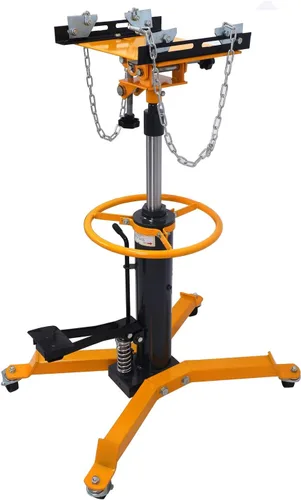 Vista 9 de Gato de transmisión hidráulica profesional de 33" a 70" 1100 lbs/0,5 toneladas 2 etapas para elevación de automóviles