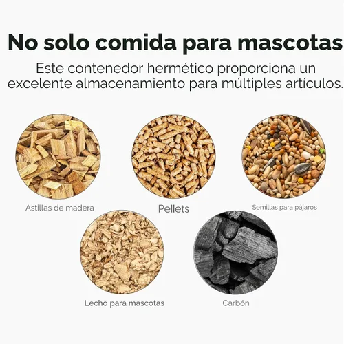 Vista 6 de Contenedor hermético para almacenamiento de alimentos Iris Premium, Bronceado, pequeño