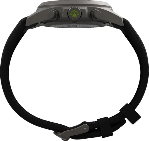 Vista 2 de Timex Men's Expedition North Field Post Watch - Black Strap Black Dial Titanium Case