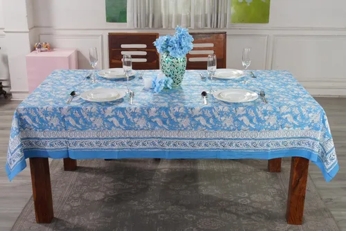 Vista 43 de CPC - Mantel cuadrado 100% algodón, 60 x 60 pulgadas, estampado de bloques indios, mantel para bodas, primavera/verano, barbacoa, verde ágata