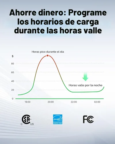 Vista 2 de Autel Cargador EV Nivel 2 40 Amperios Hogar Inteligente AI para Vehículo Eléctrico (EV) con Wi-Fi y Bluetooth, EVSE con Funda Integrada y Cable