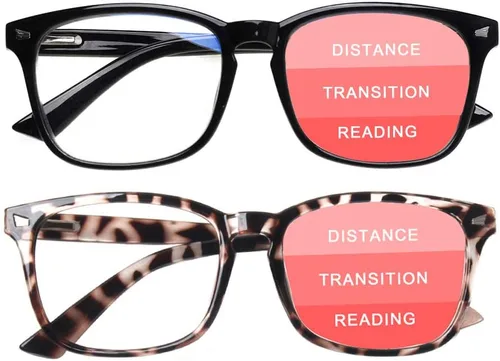 Vista 12 de SIGVAN Progressive Multifocal Computer Glasses Women Men Blue Light Blocking Reading Glasses Spring Hinge Readers