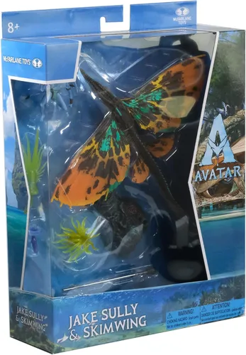 Vista 8 de McFarlane - Avatar: The Way of Water - Mundo de Pandora - Jake Sully y Skimwing Avatar el camino del agua Playset Mundo de Pandora - Jake Sully &