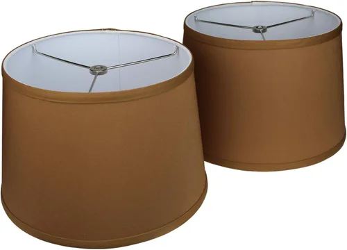 Vista 43 de FenchelShades.com - Juego de 2 pantallas de lámpara de 10 pulgadas de diámetro superior x 12 pulgadas de diámetro inferior x 8 pulgadas de altura