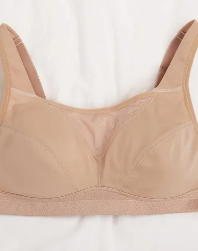 Vista 6 de Playtex Womens Secrets Bounce Control Wirefree Bra, Anchorstrap Moisture Wicking Wireless Bra