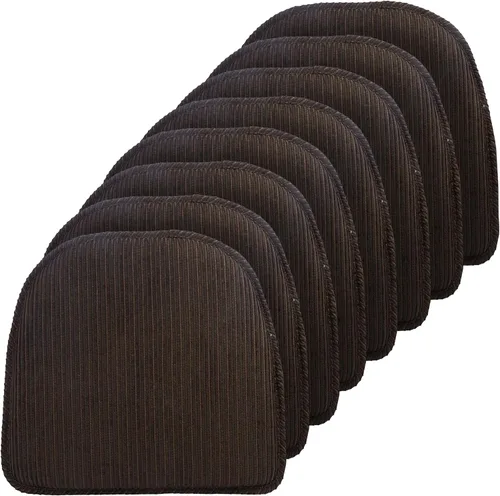 Vista 111 de Klear Vu Raindrop The Gripper - Cojines antideslizantes para silla, suaves y cómodos, almohadillas para asiento, almohadón para cocina, comedor u