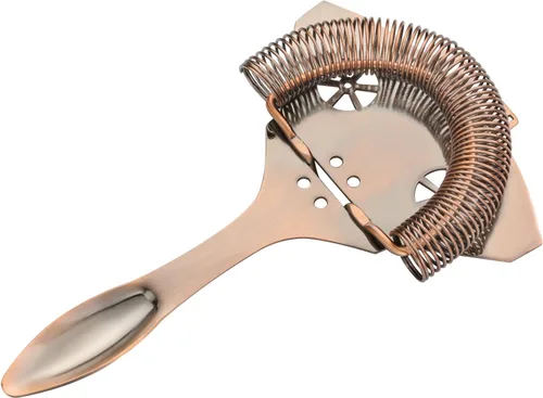 Vista 3 de Colador de cóctel, diseño de modelado Hawthorne Strainer-Rocket