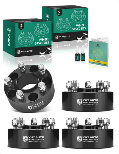 Vista 17 de YHTAUTO - Espaciadores de rueda centrados en buje de 5 x 4.5 pulgadas, de 1.5 pulgadas, compatibles con Ford Mercury Lincoln Model, Explorer, Edge