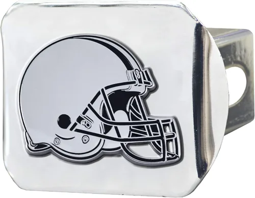 Vista 7 de FANMATS NFL Unisex-Adult Chrome & Chrome Logo Negro