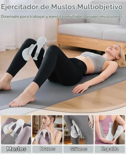Vista 6 de Dispositivos de ejercicio para suelo pélvico, ejercitador muscular Kegel, 15-70 libras, ajustable para mujeres/hombres, ejercitador interno